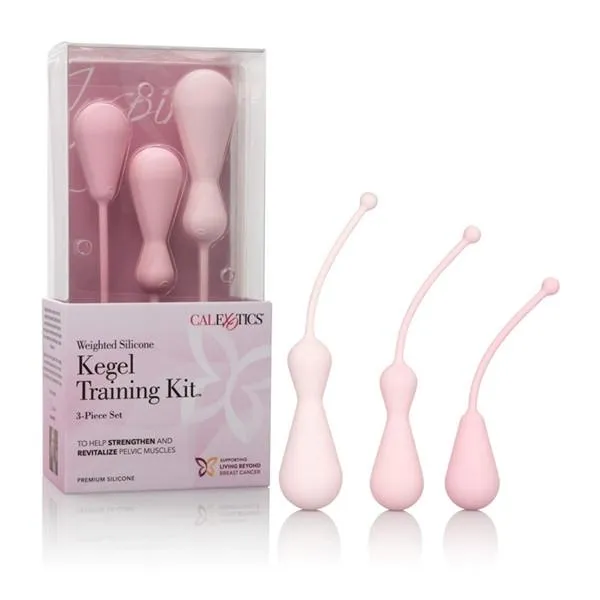 CALIFORNIA EXOTIC NOVELTIES Female Sex Toys Inspire Weighted Silicone Kegel Training Kit CALIFORNIA EXOTIC NOVELTIES Female Sex Toys Inspire Weighted Silicone Kegel Training Kit