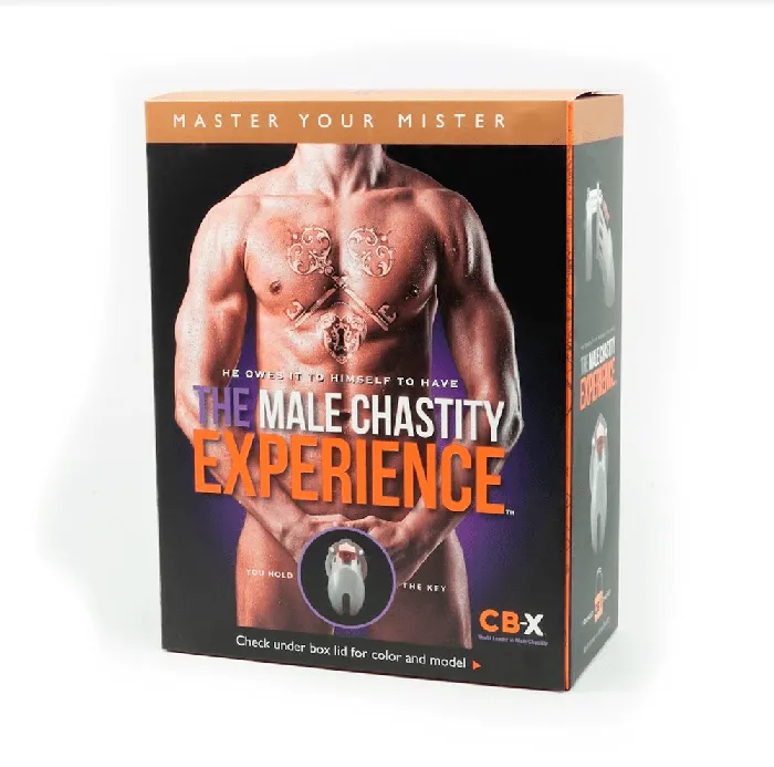 CBX Male Sex Toys CBX CB6000 Cock Cage Kit Chrome