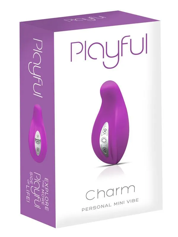 Charm Silicone Rechargeable Playful Female Sex Toys
