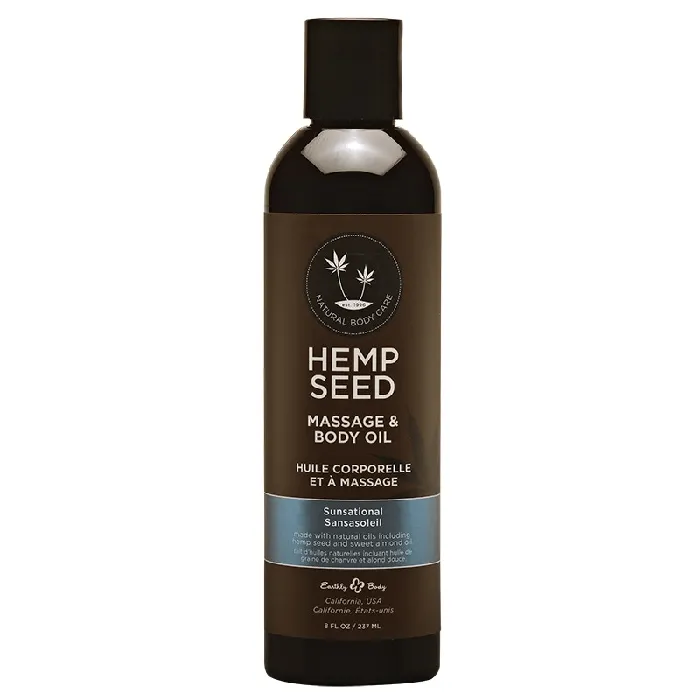 Earthly Body Couples Earthly Body Hemp Seed Massage Oil Sunsational