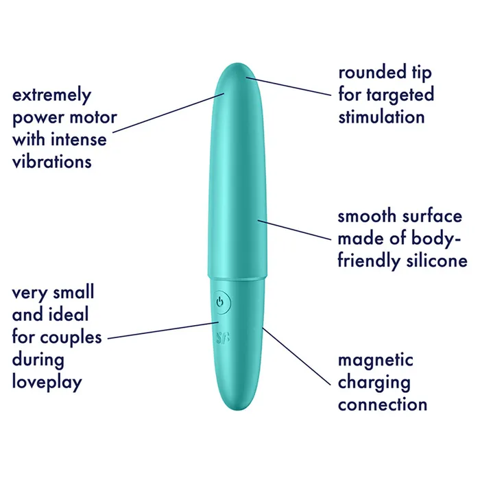 Female Sex Toys SATISFYER Satisfyer Ultra Rechargeable Power Bullet 6