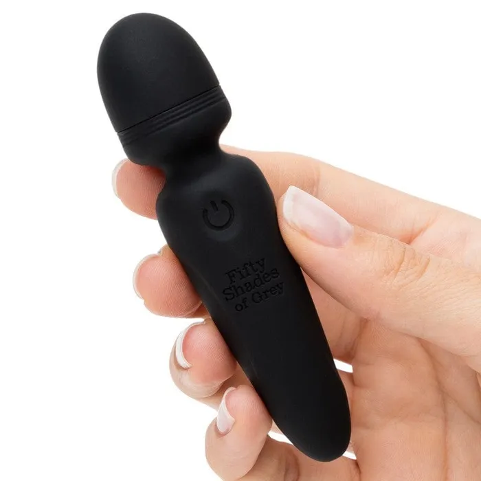 Fifty Shades of Grey Sensation Mini Wand Vibrator Fifty Shades of Grey Vibrators