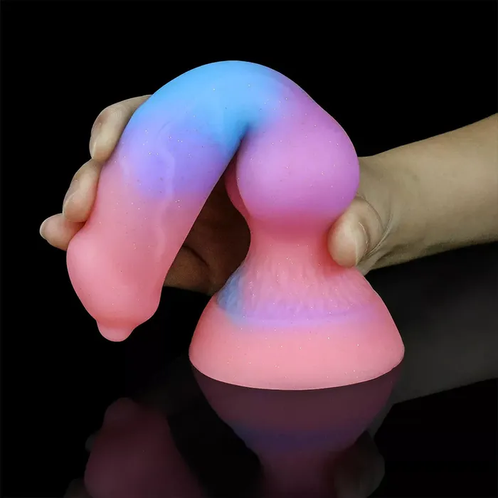 GlowintheDark Beast Dildo Soft Silicone Adventurous Fantasy Pleasure Romulus Female Sex Toys