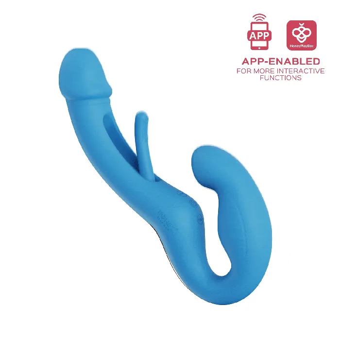 Honey Play Box Couples Honey Play Box Harmony Duo AppControlled Strapless Strap On