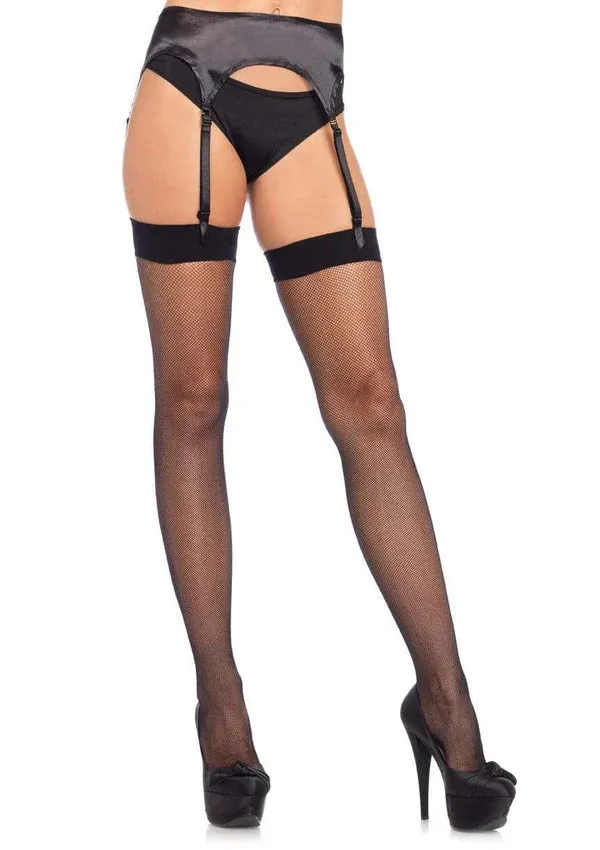 Leg Avenue Vibrators Kumi Net Thigh High Stockings