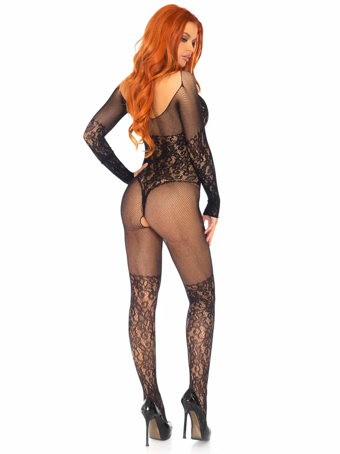 Leg Avenue Vibrators Secret Desire Lace Bodystocking Leg Avenue Vibrators Secret Desire Lace Bodystocking