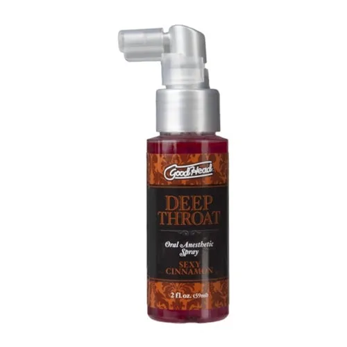 LonBrook Male Sex Toys Good Head Deep Throat Spray Cinnamon 59ml