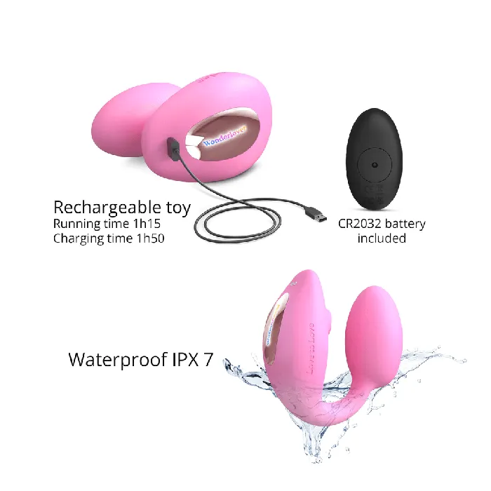 Love To Love WonderLover Clitoral and GSpot Vibrator Love To Love Vibrators