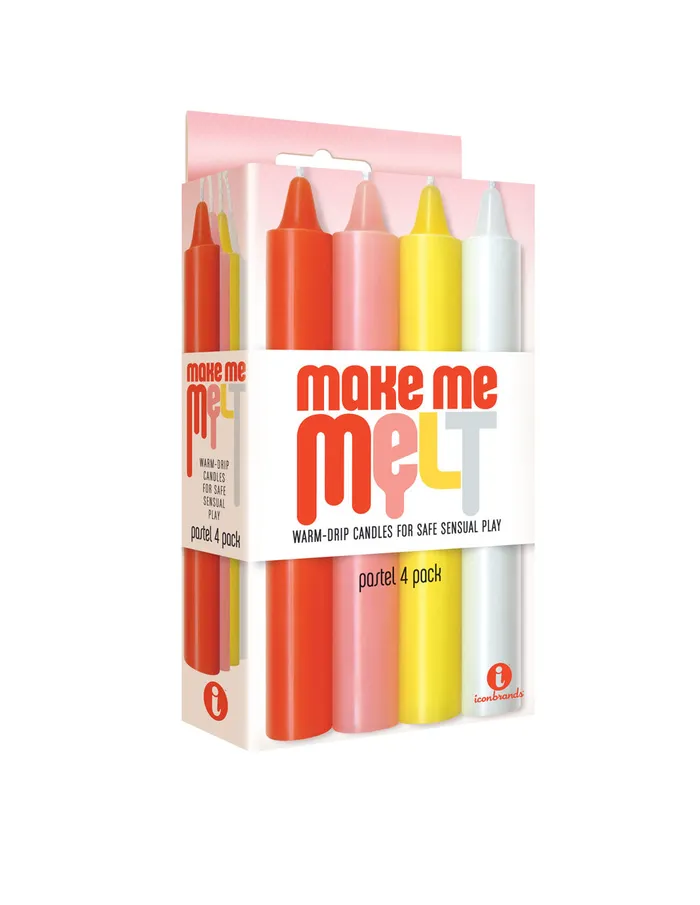 Make Me Melt Sensual WarmDrip Candles 4 Pack in Pastel Bunny Shoppe Vibrators Make Me Melt Sensual WarmDrip Candles 4 Pack in Pastel Bunny Shoppe Vibrators