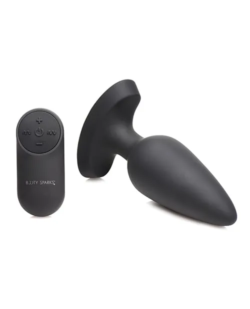 Male Sex Toys Booty Sparks Laser Fuck Me Anal Plug With Remote Medium XR Brands