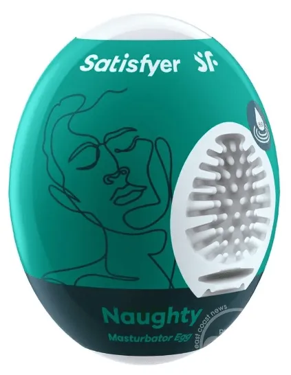 Male Sex Toys Satisfyer Masturbator Egg Naughty Satisfyer