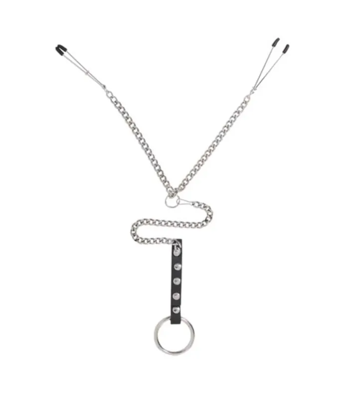 Male Sex Toys Spartacus YStyle Tweezer Clamp wCock Ring