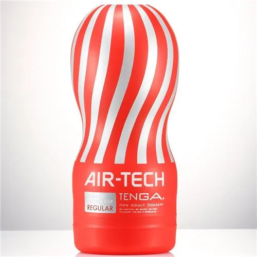 Male Sex Toys Sugar Sas AirTech Reusable Vacuum Cup Regular RED