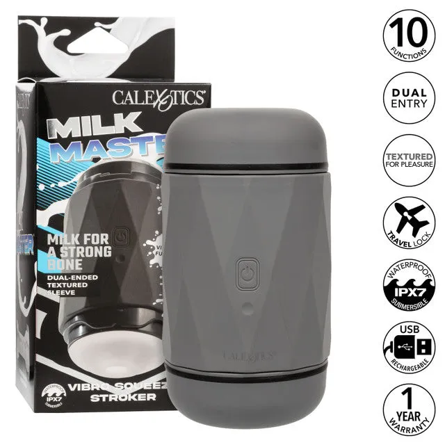Milk Master Vibro Squeeze Pussy Calexotics Male Sex Toys