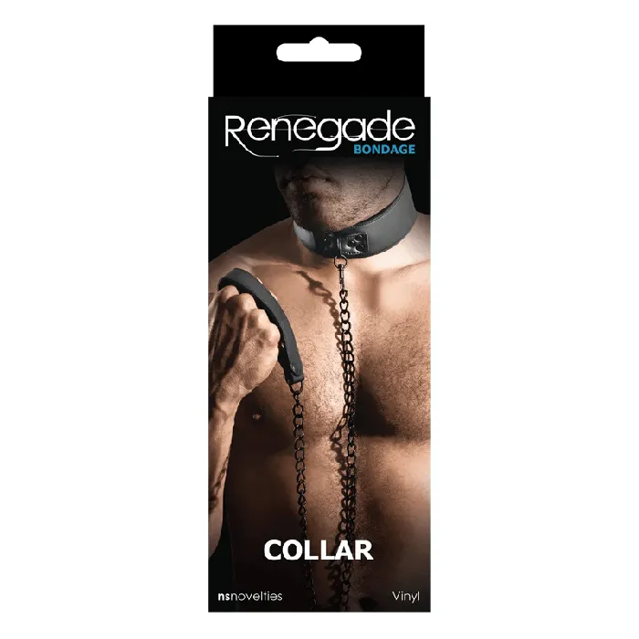 NS Novelties Anal NS Novelties Renegade Bondage Collar Vinyl