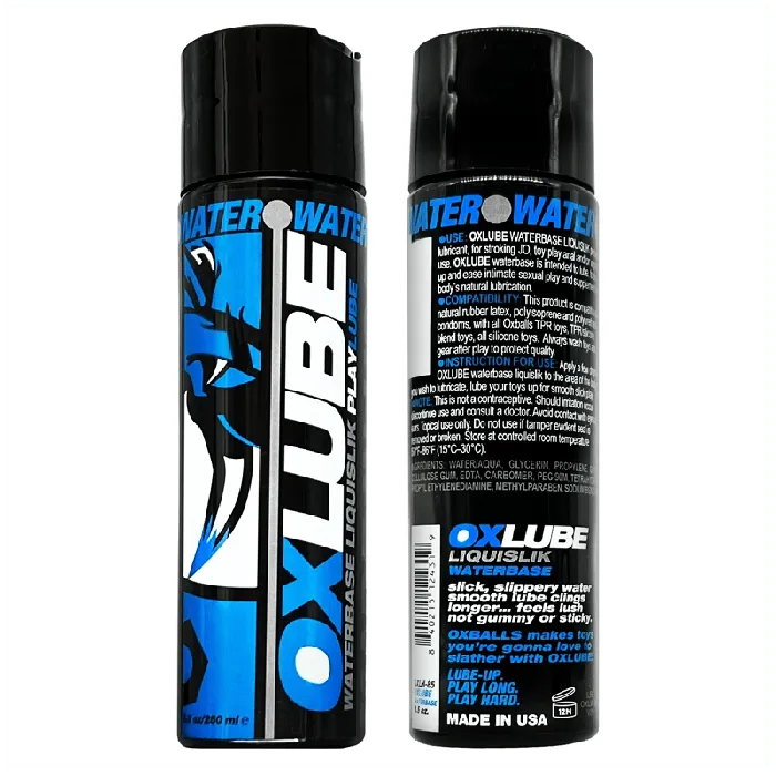Oxballs Oxlube Waterbase Liquisilk Playlube OXBALLS Vibrators