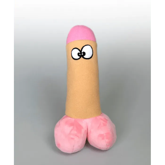 Peter Woofington Plush Squeaky Dog Toy C1R Channel 1 Releasing Vibrators