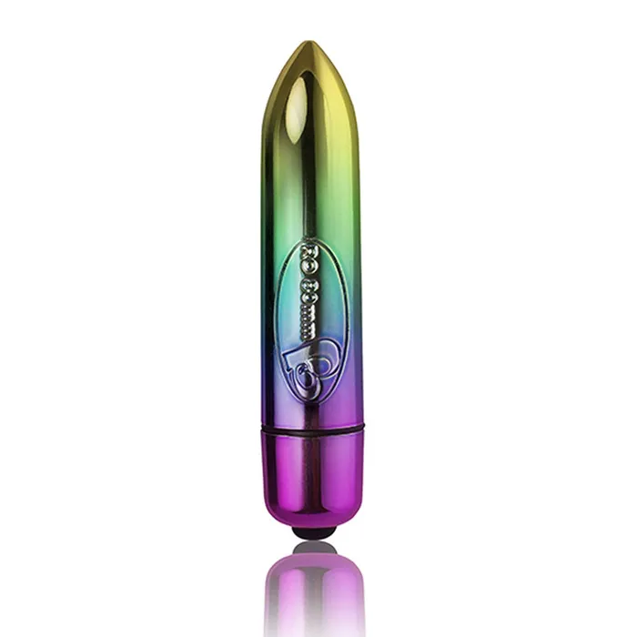 Rocks Off 7 Speed RO80 Rainbow Bullet Vibrator ROCKS OFF Female Sex Toys