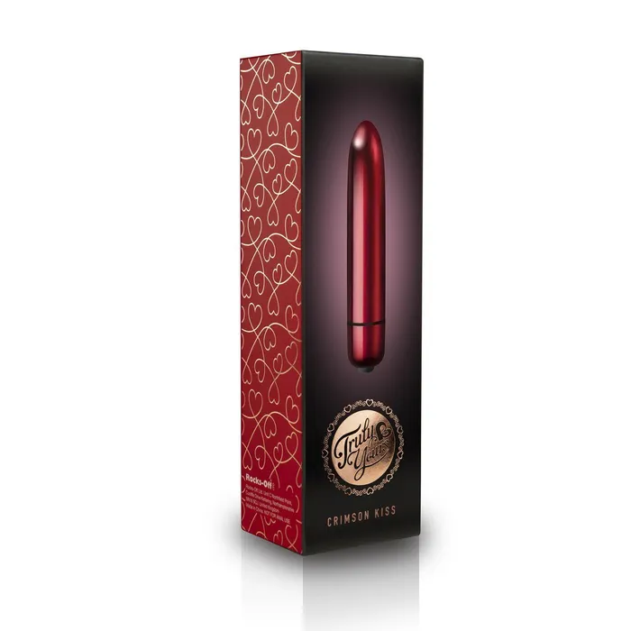 ROCKS OFF Vibrators Truly Yours Crimson Kiss