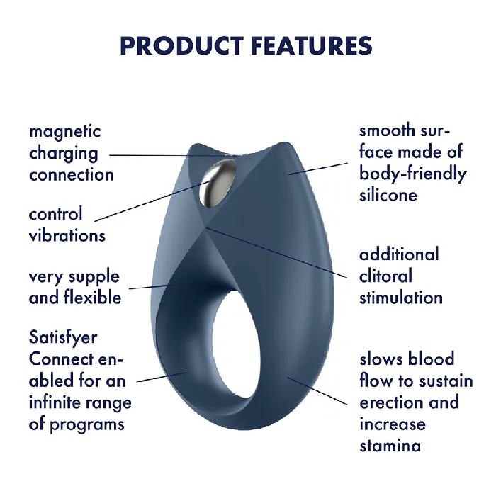 Satisfyer Royal One Cock Ring Satisfyer Male Sex Toys
