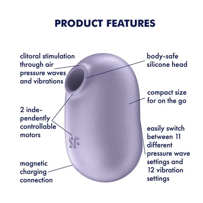 Satisfyer Vibrators Satisfyer Pro To Go 2Violet