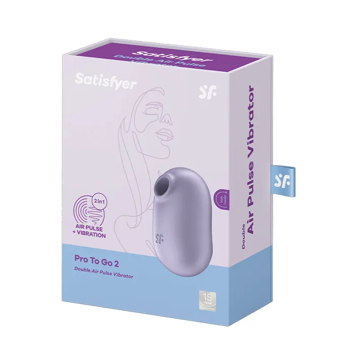 Satisfyer Vibrators Satisfyer Pro To Go 2Violet