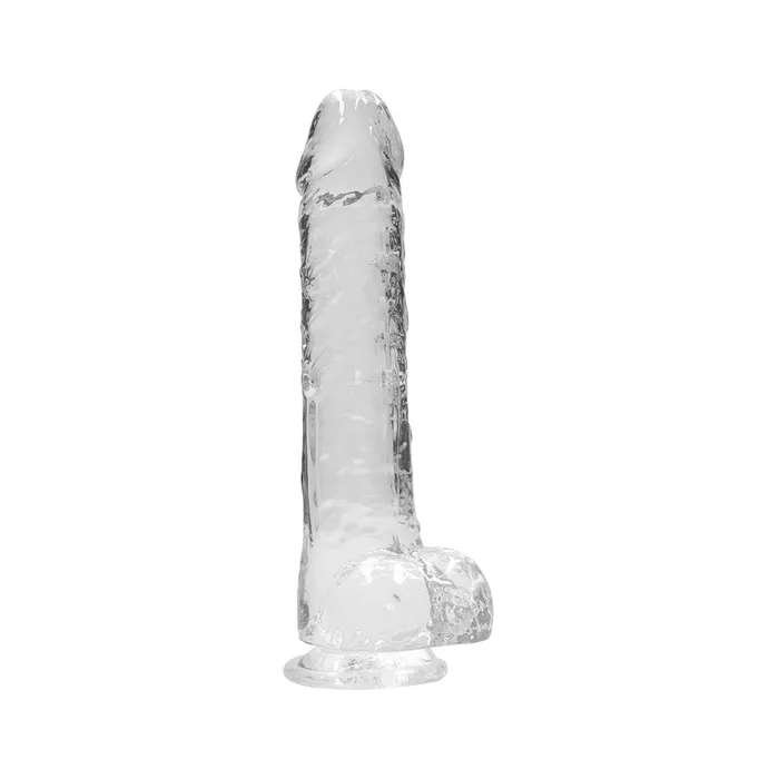 Shots Female Sex Toys REALROCK Crystal 9 in Realistic Dong with Balls Shots Female Sex Toys REALROCK Crystal 9 in Realistic Dong with Balls