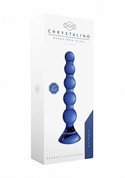 Shots Toys Dildos CHRYSTALINO STRETCH GLASS DILDO