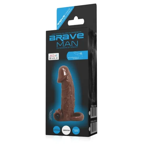 Strong Vibrating Penis Sleeve Boda Male Sex Toys