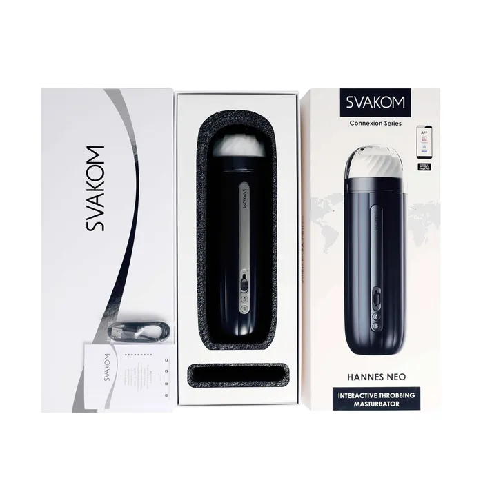 Svakom Hannes Neo Throbbing Masturbator Svakom Male Sex Toys