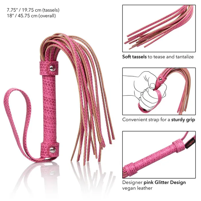 Tickle Me Pink Flogger CALIFORNIA EXOTIC NOVELTIES Vibrators