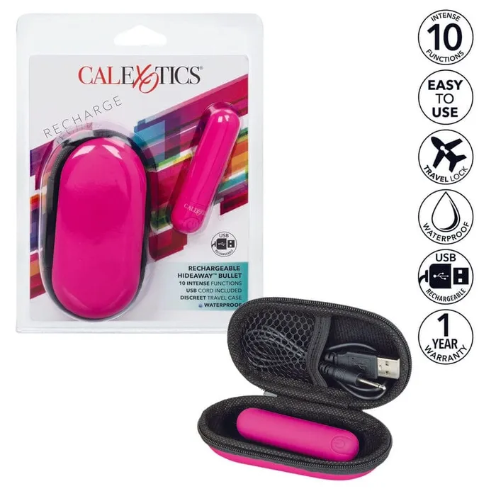 Vibrators Calexotics Hideaway Bullet Pink CALEXOTICS