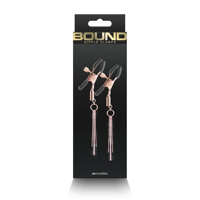 Vibrators NS Novelties D3 Bound Nipple Clamps NS Novelties