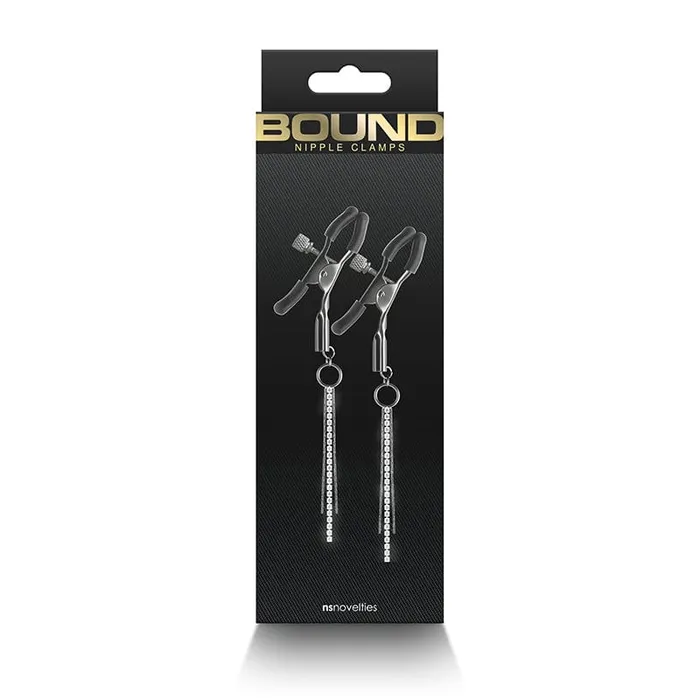 Vibrators NS Novelties D3 Bound Nipple Clamps NS Novelties