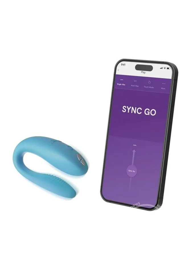 WeVibe Female Sex Toys WeVibe Sync Go App Control Rechargeable Silicone Couples Vibrator