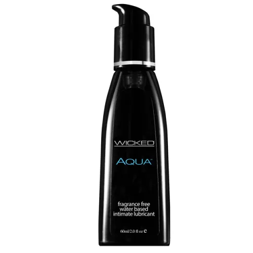 Wicked Aqua Unscented Water Based Lube 60ml Windsor Vibrators
