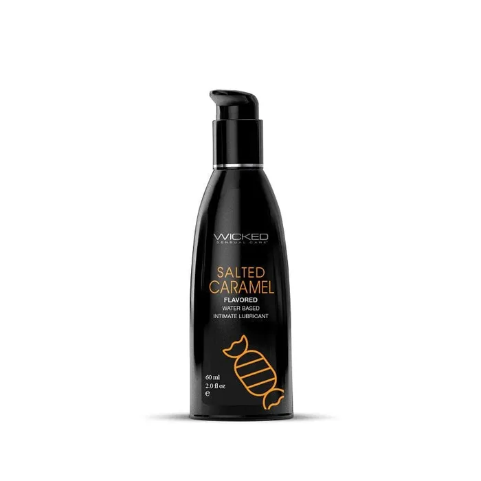 Wicked Lubricants Wicked Aqua Salted Caramel Flavored Lubricant