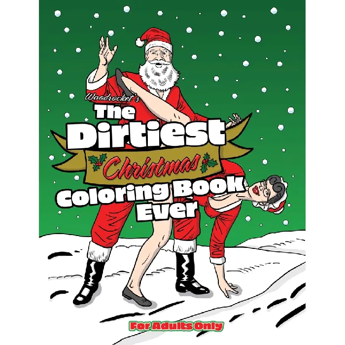 Wood Rocket Vibrators Wood Rocket Dirtiest Christmas Coloring Book Ever